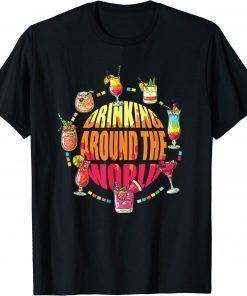 World Tour Drinking Around The World T-Shirt