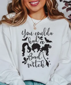 You Coulda Had A Bad Witch Halloween T-Shirt