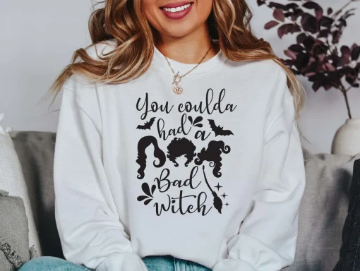 You Coulda Had A Bad Witch Halloween T-Shirt