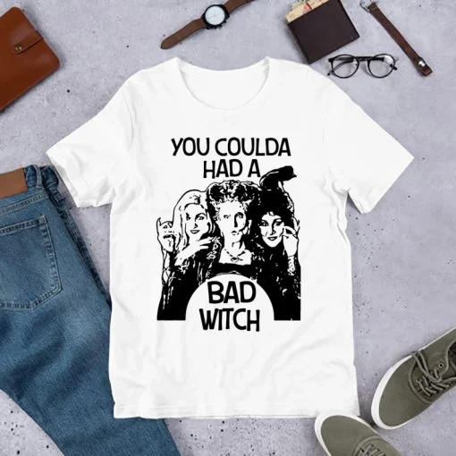 You Coulda Had A Bad Witch Hocus Pocus Halloween T-Shirt