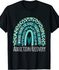 Addiction Recovery Awareness ribbon T-Shirt