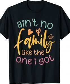 Ain't No Family Like The One I Got and Cool Family T-Shirt