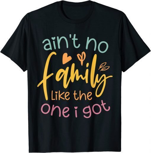 Ain't No Family Like The One I Got and Cool Family T-Shirt