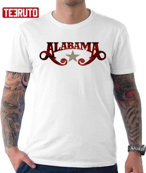 Alabama Logo Name T-shirt