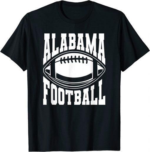 Alabama Sports Bama Love Home State Football T-Shirt