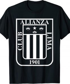 Alianza Lima Escudo Blanco T-Shirt