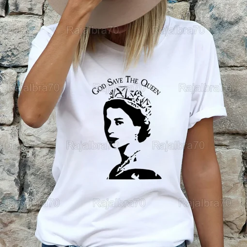 God Save The Queen Elizabeth II 1926-2022 Queen Of England T-Shirt