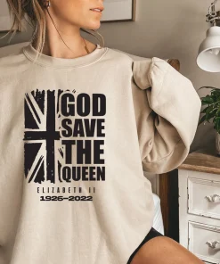 God Save The Queen Elizabeth II 1926-2022 T-Shirt