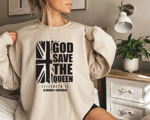 God Save The Queen Elizabeth II 1926-2022 T-Shirt