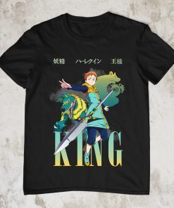 Grizzly’s Sin Of Sloth King Homage The Seven Deadly Sins Anime T-Shirt