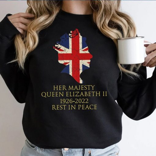 Her Majesty Queen Elizabeth ll 1926-2022 Rest In Peace End Of An Era Tee Shirt