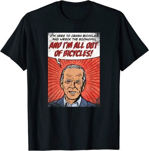 Joe Biden, bikes, and the economy T-Shirt