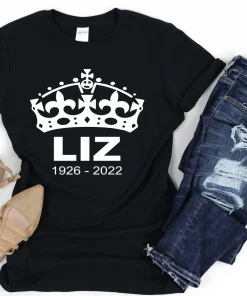 Liz Rest In Peace Elizabeth II 1926-2022 T-Shirt