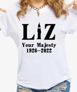 Liz Rest in Peace Queen Elizabeth ll 1926-2022 T-Shirt