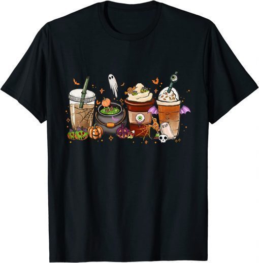 PuPumpkin Spice Latte, Fall Coffee, Pumpkin Spice,Halloween Classic Shirtmpkin Spice Latte, Fall Coffee, Pumpkin Spice,Halloween T-Shirt