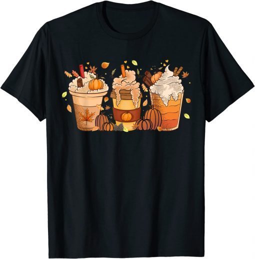 Pumpkin Spice Latte, Fall Coffee, Pumpkin Spice,Thanksgiving T-Shirt