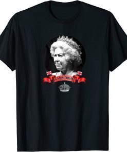 Queen Elizabeth II memoriam 1926 - 2022 UK RIP T-Shirt