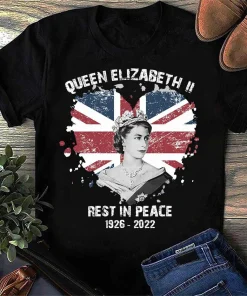 Queen Elizabeth ll Rest In Peace 1926-2022 T-Shirt