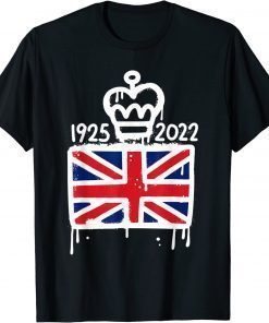 Queen Elizabeth's II British Crown Majesty Queen Elizabeth's 1926-2022 T-Shirt