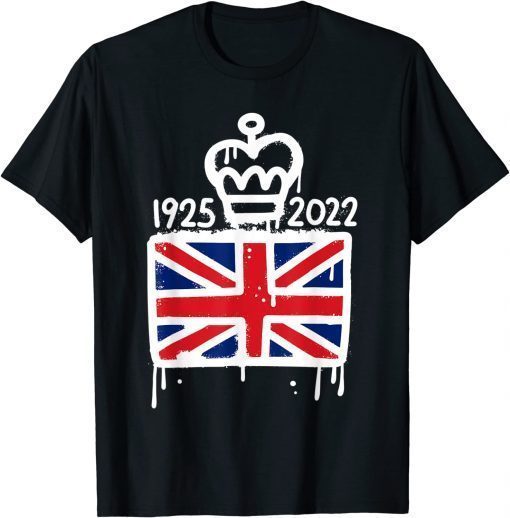 Queen Elizabeth's II British Crown Majesty Queen Elizabeth's 1926-2022 T-Shirt