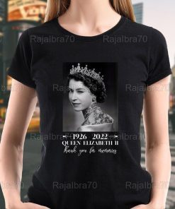 R.I.P Queen Elizabeth II 1926-2022 Thank You For Memories T-Shirt