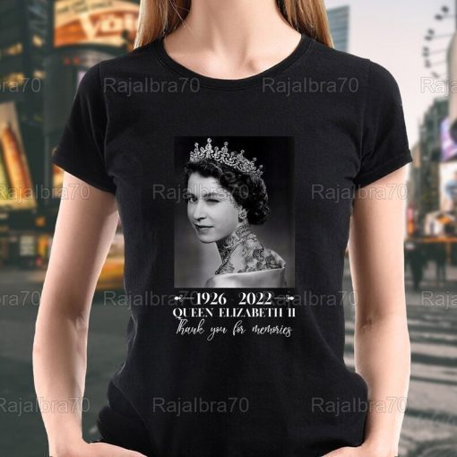 R.I.P Queen Elizabeth II 1926-2022 Thank You For Memories T-Shirt