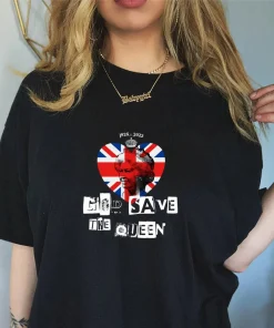 RIP Elizabeth II 1926-2022 God Save the Queen T-Shirt