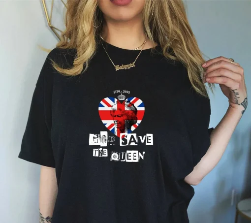 RIP Elizabeth II 1926-2022 God Save the Queen T-Shirt