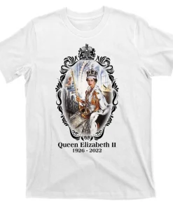 RIP Queen Elizabeth II 1926 2022 Rest in Peace Queen Majesty T-Shirt