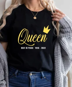 RIP Queen Elizabeth Rest In Peace Elizabeth II 1926-2022 T-Shirt