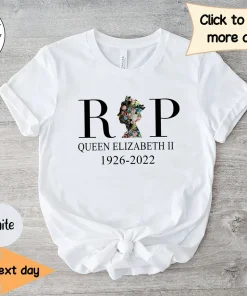 RIP Queen Elizabeth ll 1926-2022 Rest In Peace Majesty The Queen T-Shirt