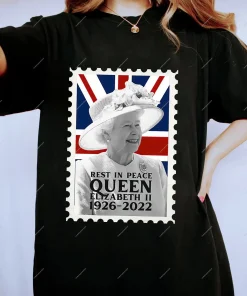 Rest in peace Queen Elizabeth II 1926-2022 Temp T-Shirt