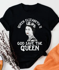 Rip Queen Elizabeth II God Save The Queen 1926-2022 T-Shirt