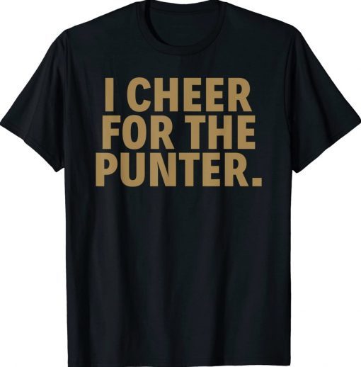 Womens I Cheer For The Punter T-Shirt