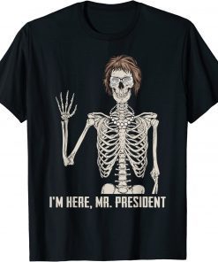 Where's Jackie? I'm Here Skeleton Halloween T-Shirt