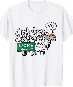 Woke Joe Biden Sheep Trump T-Shirt