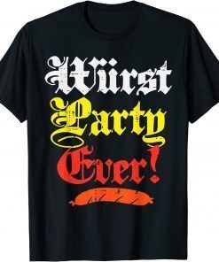 Wurst Party Ever Oktoberfest Sausage T-Shirt