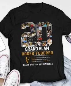 legendary Roger Federer - Thanks For All The Countless Memories T-Shirt