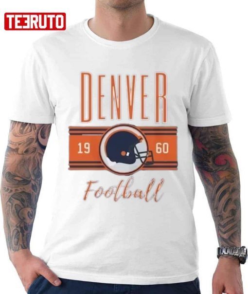 1960 Denver Broncos Football T-shirt