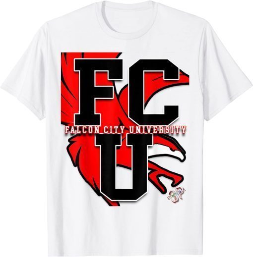 3P Syndicate - Falcon City University T-Shirt