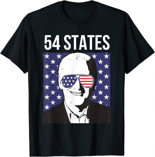 54 States - Anti Joe Biden - Anti Biden Tee Shirt