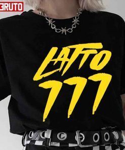 777 Latto Rapper T-shirt