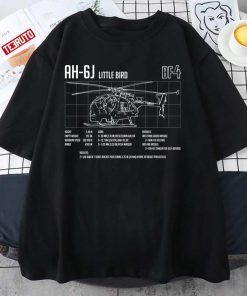 Ah-6j Little Bird Bf4 Battlefield 4 T-shirt