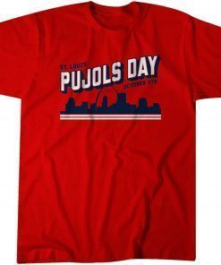 Albert Pujols: Pujols Day T-Shirt