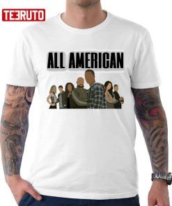 All American Cast Minimalist Art T-shirt