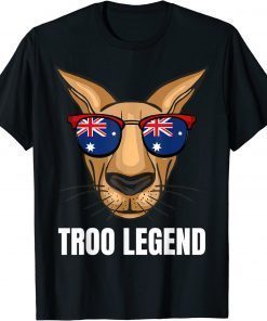 Australian Kangaroo Australia Flag Aussie T-Shirt