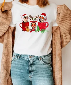 Bad Bunny Christmas Coffee T-Shirt