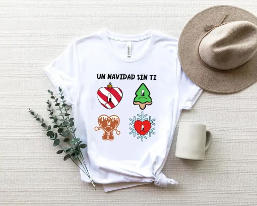 Bad Bunny Christmas Una Navidad Sin Ti T-Shirt