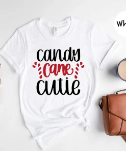 Candy Cane Cutie Christmas T-Shirt