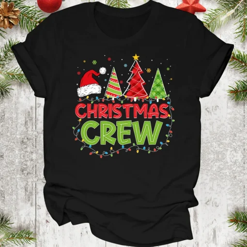 Christmas Crew Family Matching T-Shirt